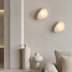 Integrated LED Frosted Glass & Iron Frame Wall Sconce (Hardwired)