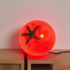 Integrated LED Glass Shade Table Lamp (8.7 in Diameter)