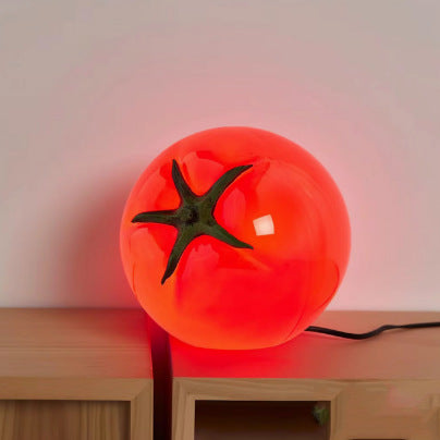 Integrated LED Glass Shade Table Lamp (8.7 in Diameter)