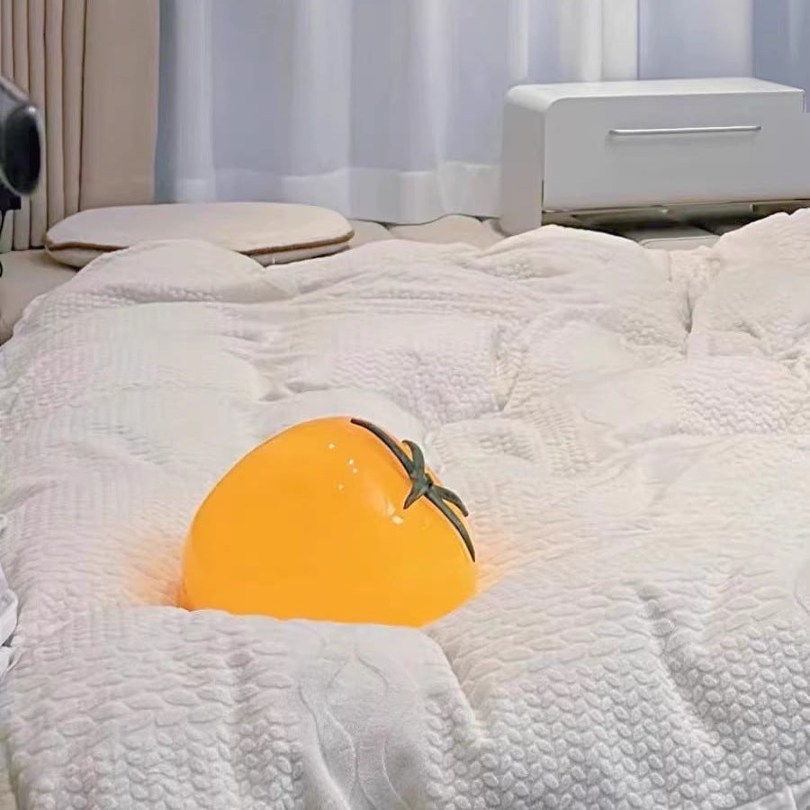 Integrated LED Glass Shade Table Lamp (8.7 in Diameter)