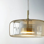 Integrated LED Heat-Resistant Glass Pendant Light