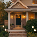Integrated LED IP65 Acrylic Globe Garden Path Light