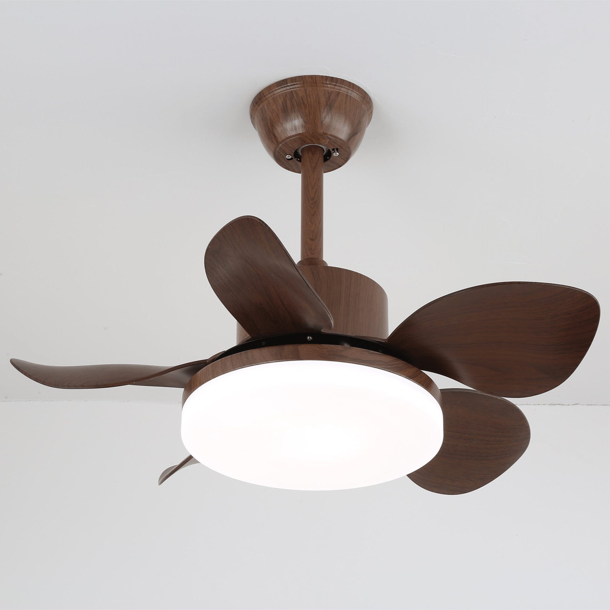 Integrated LED & Remote Control Ceiling Fan Light