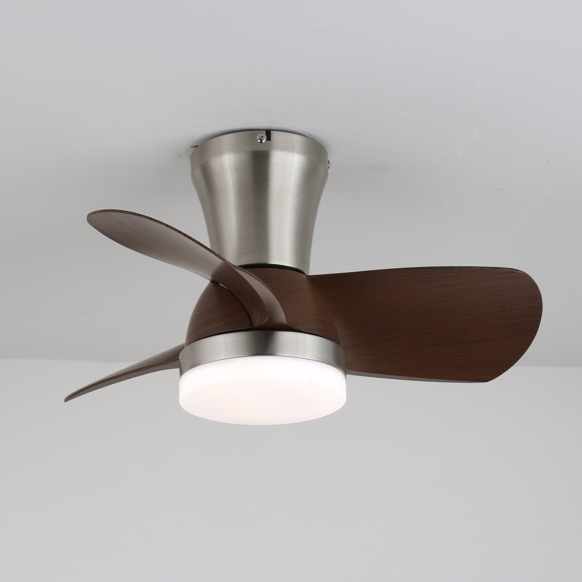 Integrated LED Remote-Control Six-Speed Ceiling Fan Light