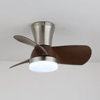 Integrated LED Remote-Control Six-Speed Ceiling Fan Light