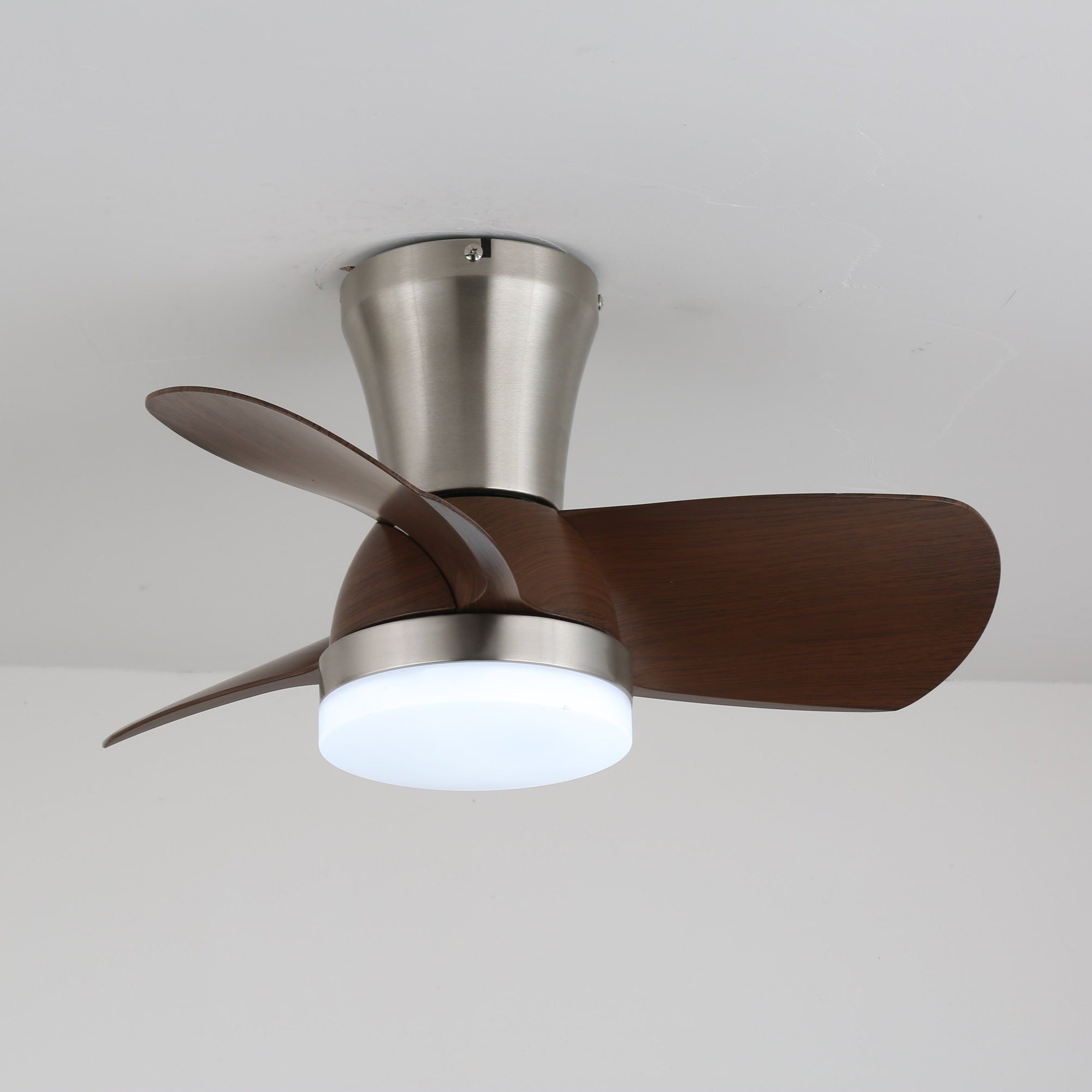 Integrated LED Remote-Control Six-Speed Ceiling Fan Light
