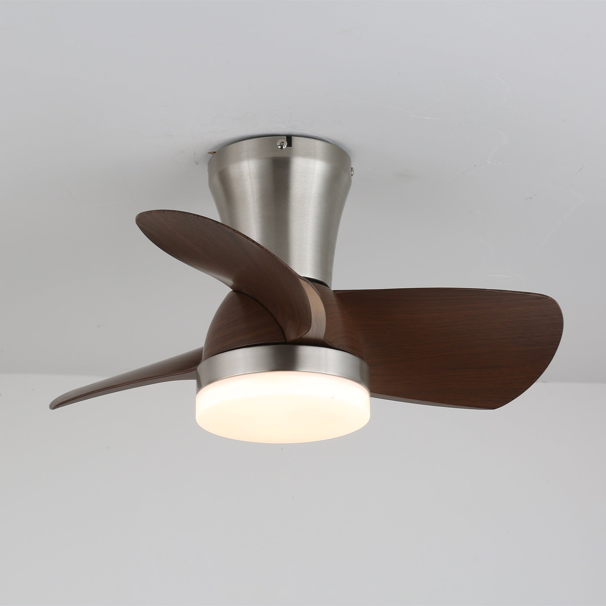 Integrated LED Remote-Control Six-Speed Ceiling Fan Light