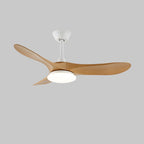 Integrated LED Wooden Blade Ceiling Fan Light (Remote Control)