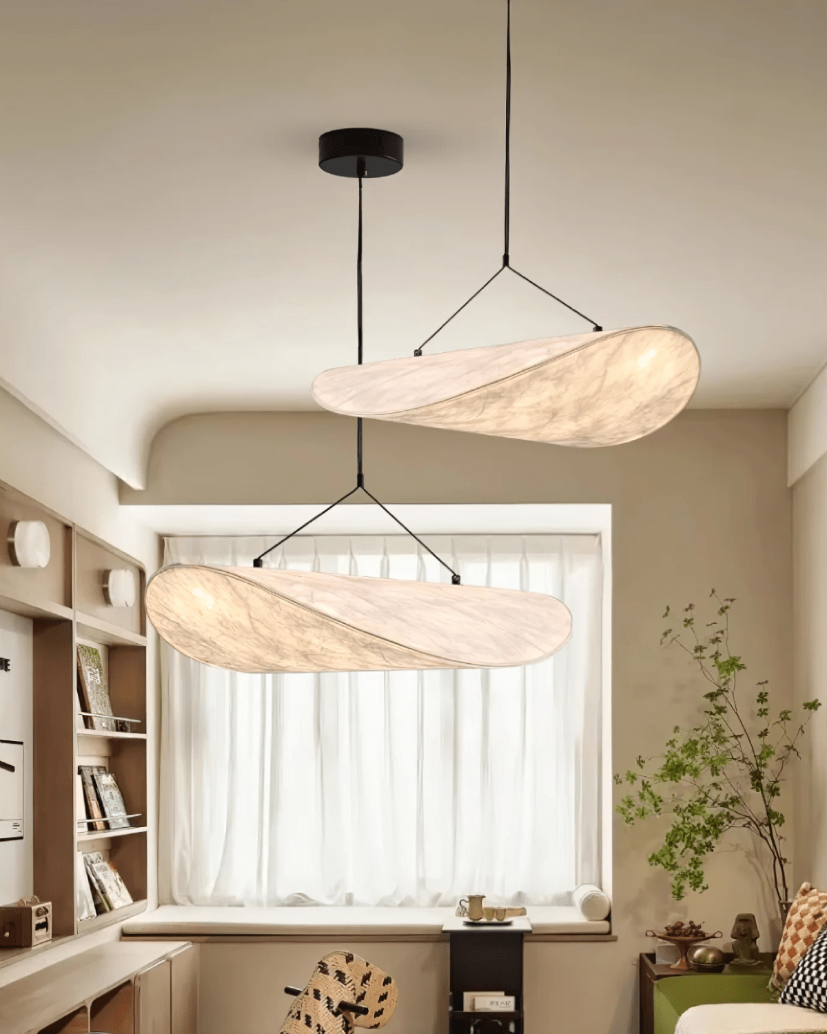 Integrated Warm Dimmable LED Pendant Light