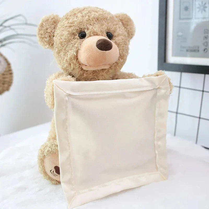 Interactive Baby Plush Peek-A-Boo Motion & Soothing Melodies