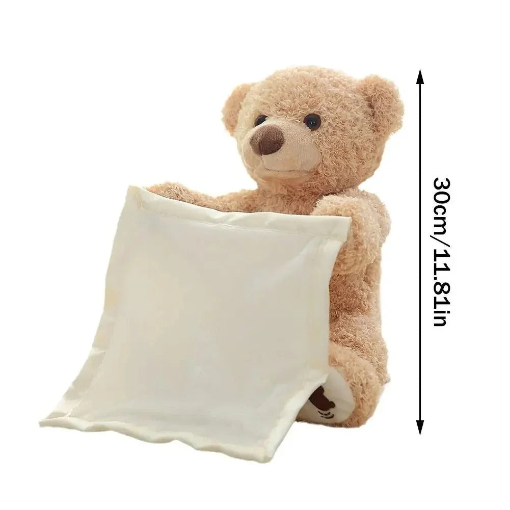 Interactive Baby Plush Peek-A-Boo Motion & Soothing Melodies
