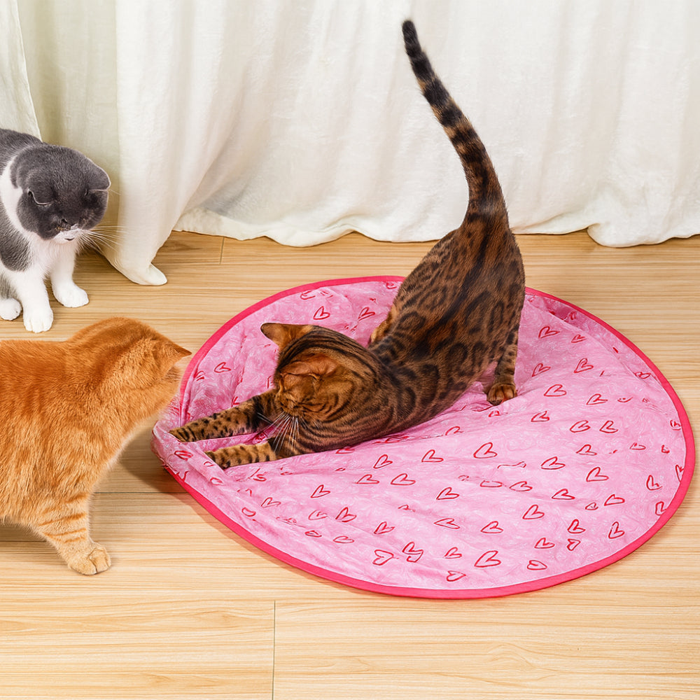Interactive Cat Play Mat Touch-Activated & Battery-Powered