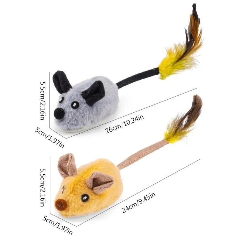 Interactive Cat Toy 360 Degree Motion Rechargeable 4-Hour Runtime