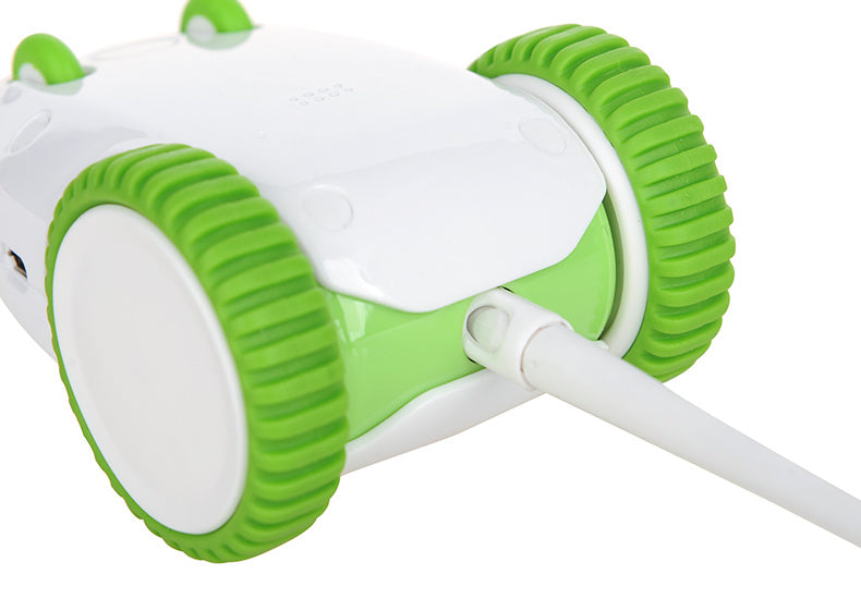 Interactive Cat Toy Automatic Feather Wand Rechargeable Battery