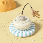 Interactive Cat Toy Automatic Laser & Feather Teaser