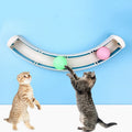 Interactive Cat Toy Curved Track & Suction Base