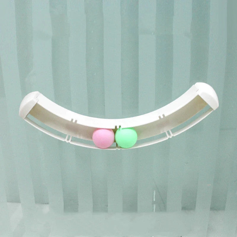 Interactive Cat Toy Curved Track & Suction Base