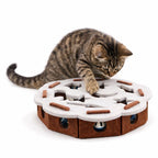 Interactive Cat Toy Felt Tunnels & Quiet Rolling Ball