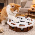 Interactive Cat Toy Felt Tunnels & Quiet Rolling Ball