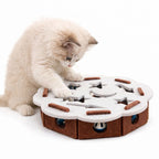 Interactive Cat Toy Felt Tunnels & Quiet Rolling Ball