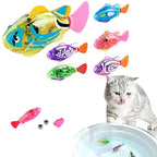 Interactive Cat Toy Swimming Motion & LED Lights