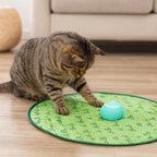 Interactive Cat Toy Touch-Activated Moving Chase Ball Auto Shut-Off