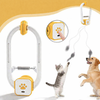 Interactive Cat Toy USB Rechargeable Retractable Teaser