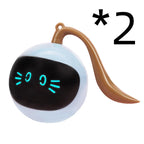 Interactive Cat Toy Unpredictable Motion USB Rechargeable