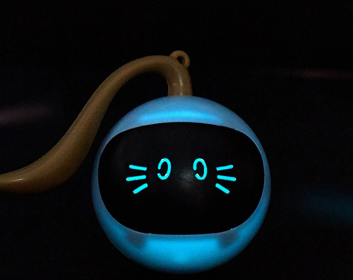 Interactive Cat Toy Unpredictable Motion USB Rechargeable
