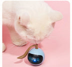 Interactive Cat Toy Unpredictable Motion USB Rechargeable