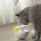 Interactive Cat Tumbler Toy Unpredictable Wobble Battery Free