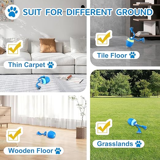 Interactive Dog Ball Self-Rolling USB Rechargeable