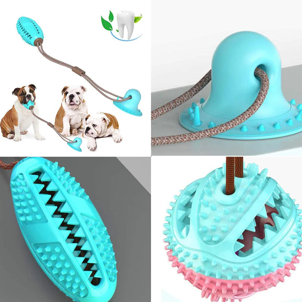 Interactive Dog Ball Teeth-Cleaning & Suction Cup
