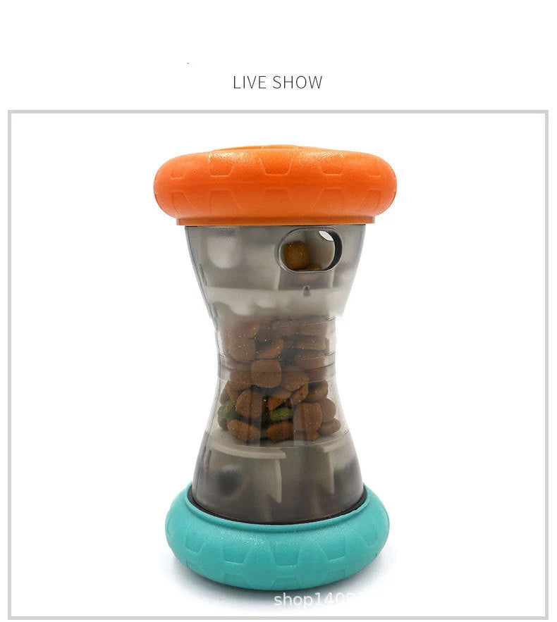 Interactive Dog Feeder Slow-Dispensing & Bite-Resistant