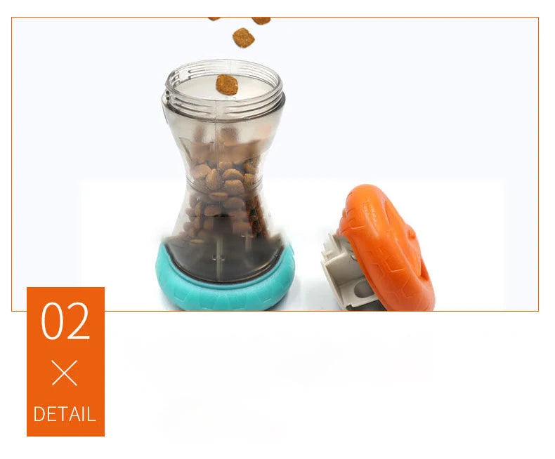 Interactive Dog Feeder Slow-Dispensing & Bite-Resistant