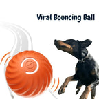 Interactive Dog Toy Unpredictable Motion Rechargeable & Obstacle-Sensing