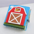 Interactive Felt Book Farm Adventure 10 Tactile Pages