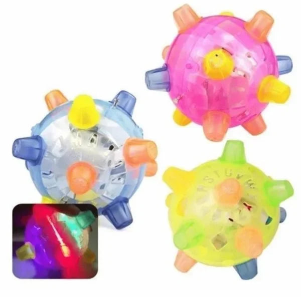 Interactive Jumping Ball Motion-Activated LED Lights 5.1 Inch
