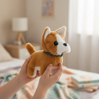 Interactive Plush Dog Toy Touch-Responsive Lifelike Motion & Sounds