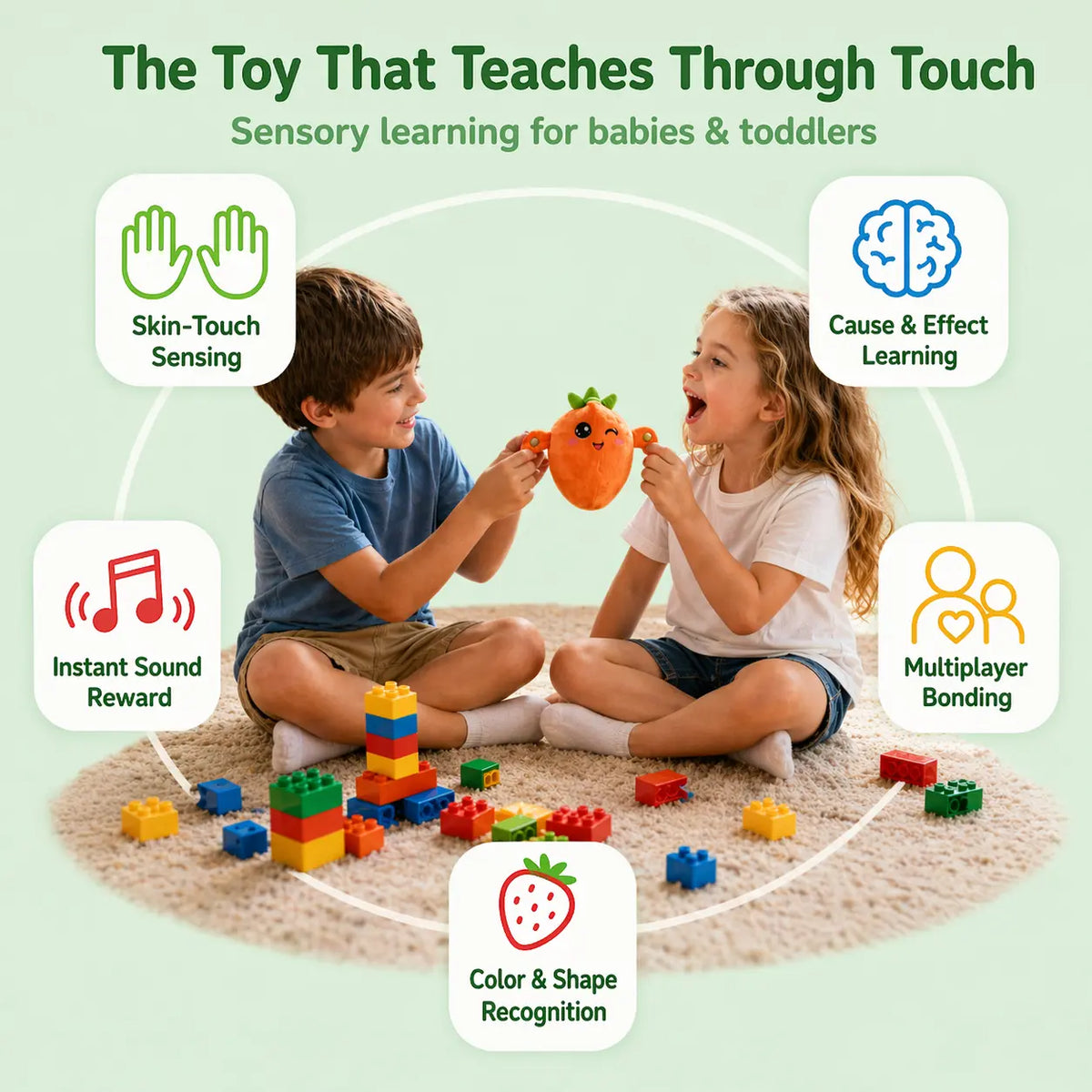 Interactive Plush Toy Battery Operated Sound & Movement