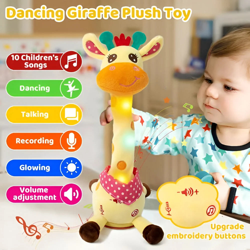 Interactive Plush Toy Plays 60 Nursery Rhymes & Talk-Back