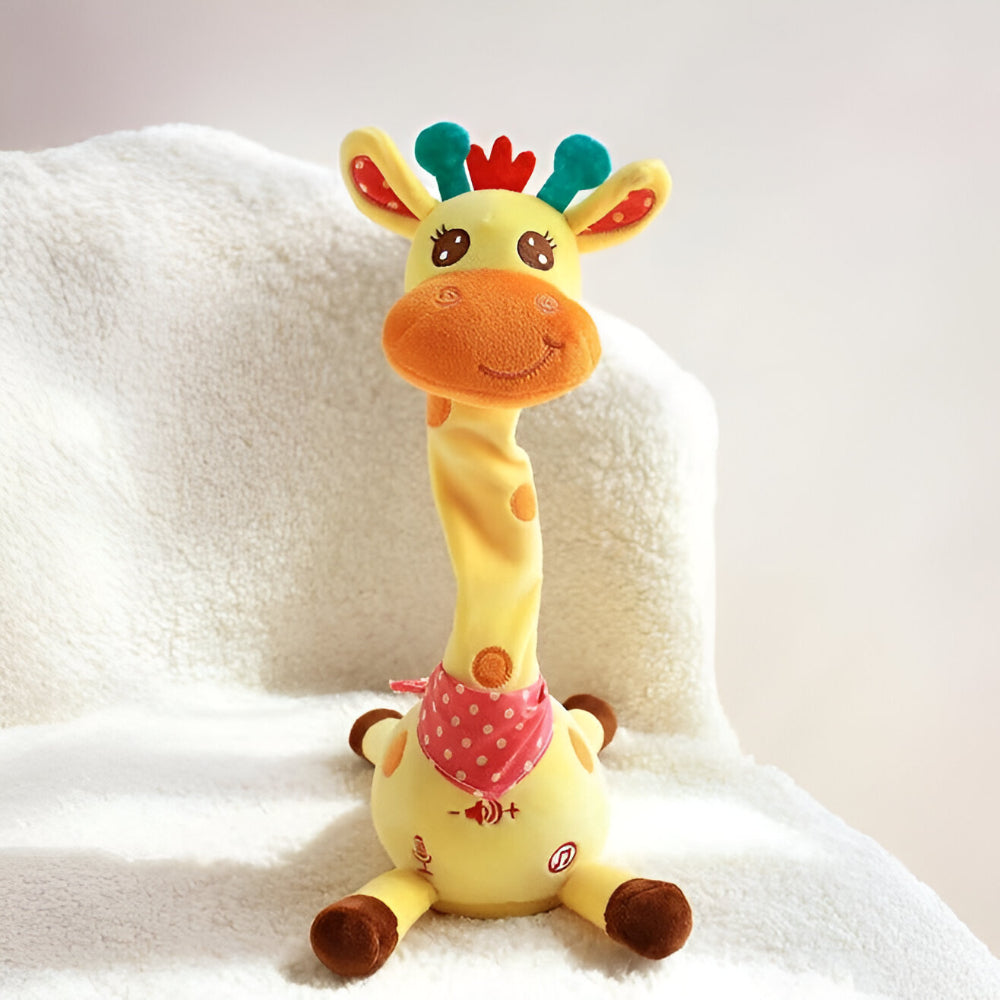 Interactive Plush Toy Sings 60 Rhymes & Mimics Speech