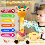 Interactive Plush Toy Sings 60 Rhymes & Mimics Speech