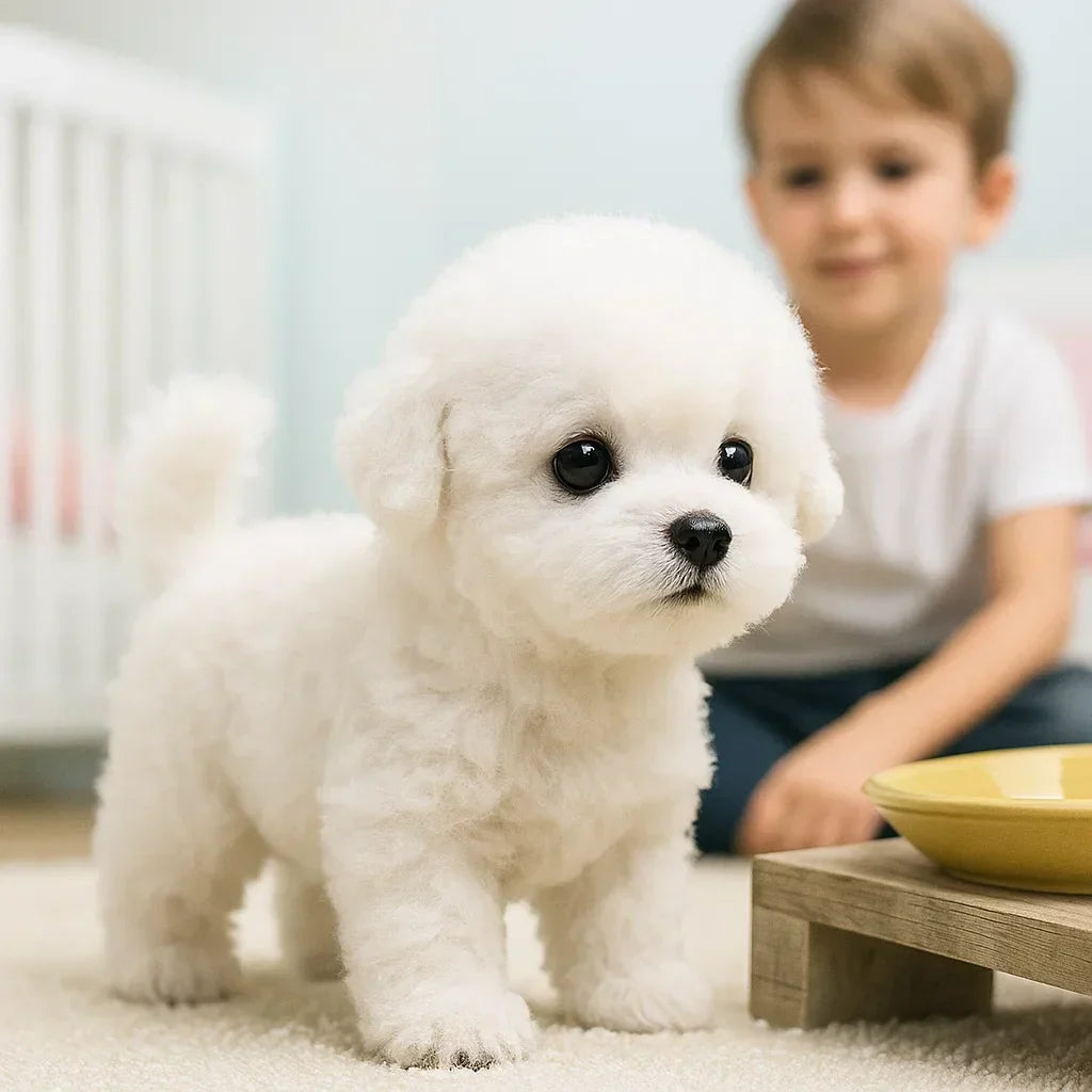 Interactive Puppy Plush Realistic Movement & Sound