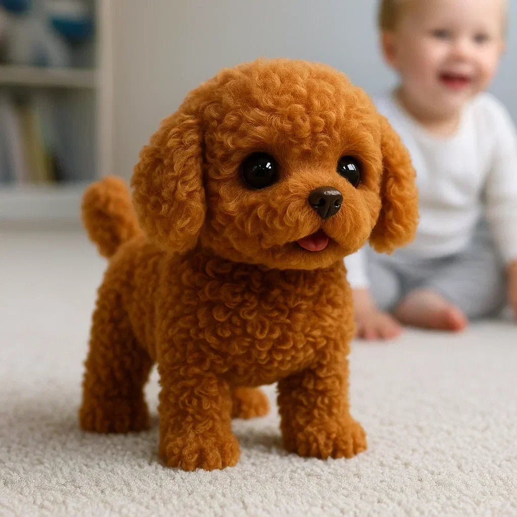 Interactive Puppy Plush Realistic Movement & Sound
