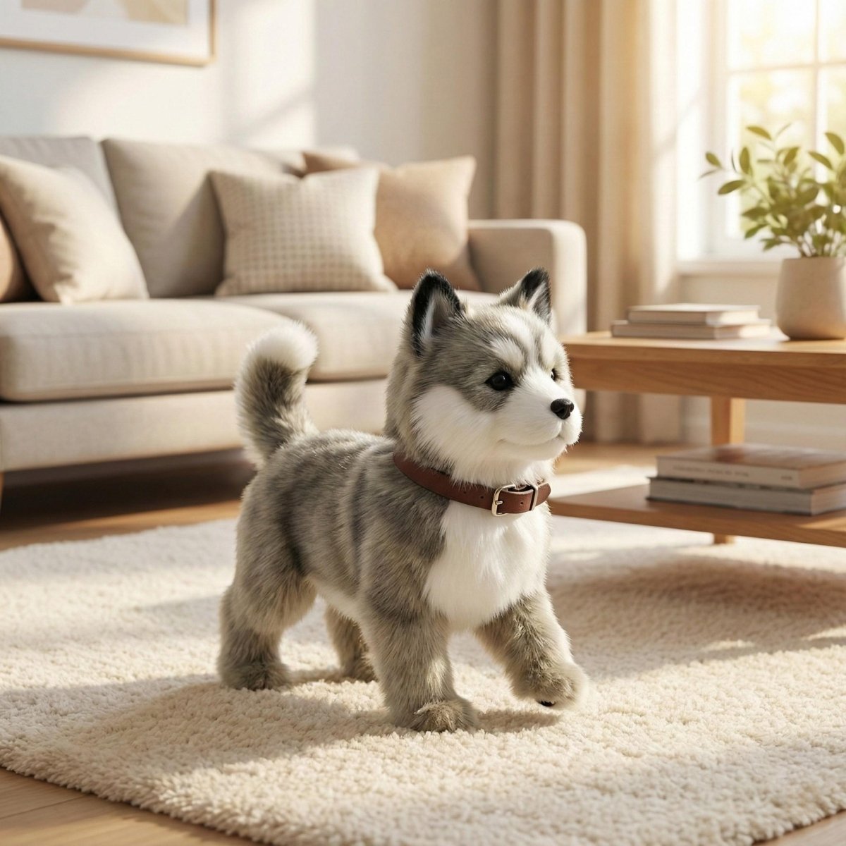 Interactive Puppy Toy Plush Walking & Barking