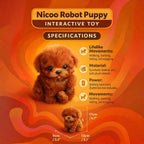 Interactive Puppy Toy Soft Plush Touch & Voice Responsive