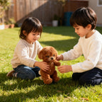 Interactive Robot Dog Plush Realistic Movements Battery Operated