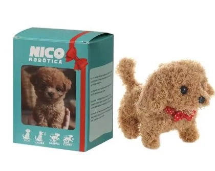 Interactive Robot Dog Walks Barks & Wags Tail