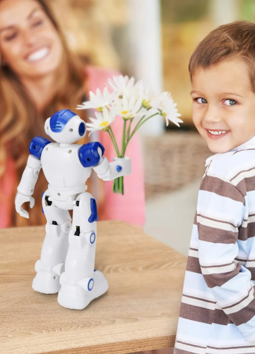 Interactive Robot Toy Gesture & Remote 50 Actions